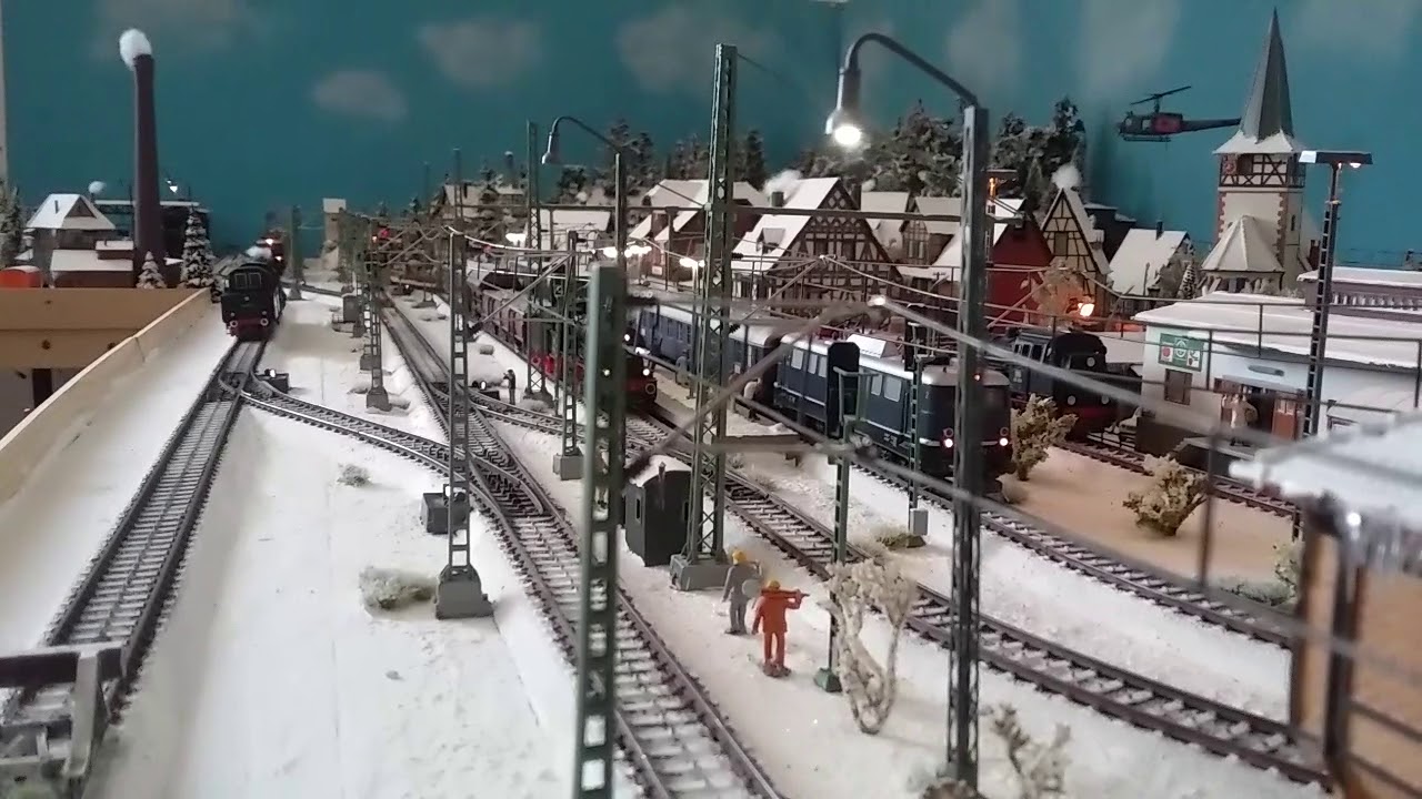 Winteranlage  Märklin  Das Neuste Video !