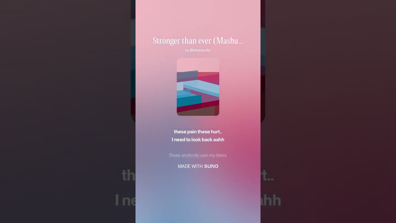 Stronger than ever Mashup