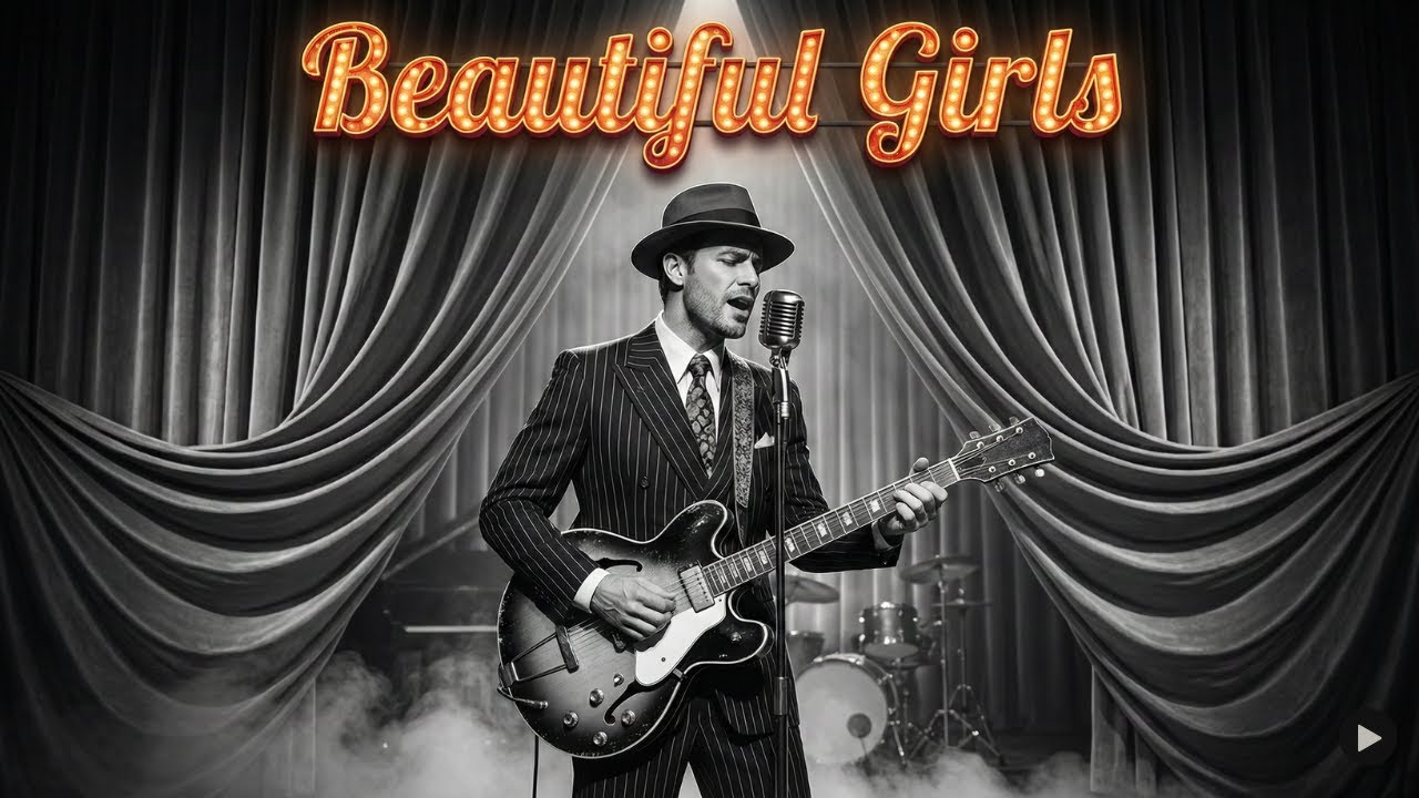 Beautiful Girls Chicago Blues Remix 🎸 Deep Soul Electric Blues with Emotional Feeling