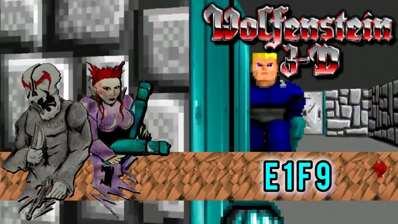 10. WOLFENSTEIN 3D, E1F9 (HANS GR&Ouml;SSE Boss Battle)