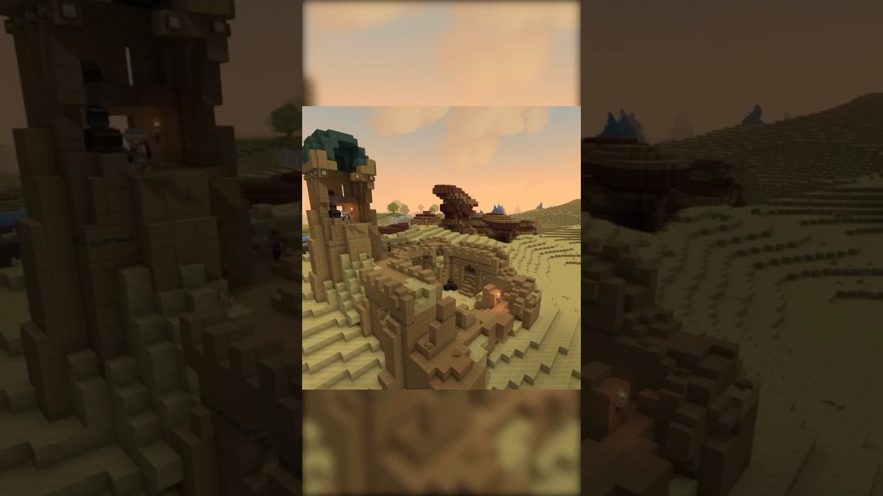 Hytale Desert Biome Showcase