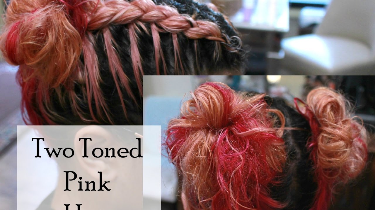 Two-Tone Pink Hair for Spring