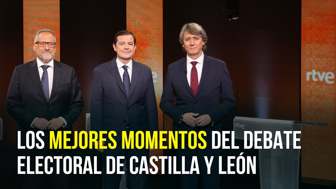 ¡BOOM! Los MEJORES MOMENTOS de Carlos Martínez en el primer DEBATE ELECTORAL de Castilla y León