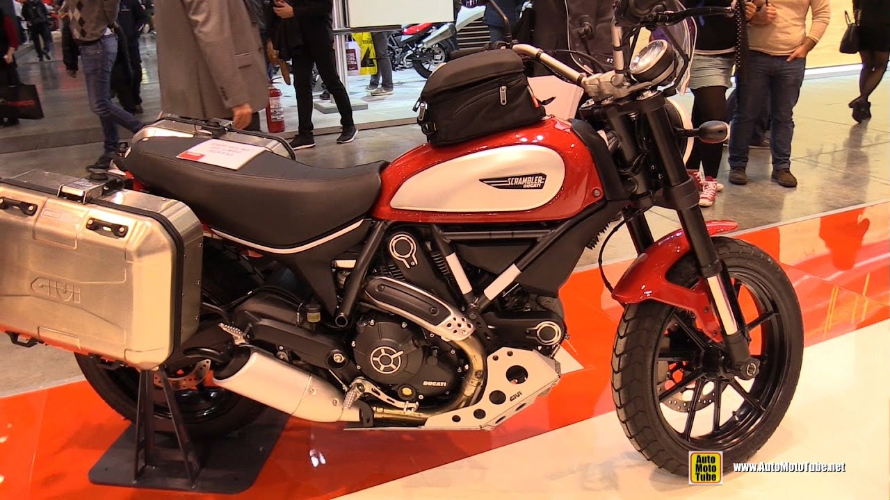 2017 Ducati Scrambler 800 GIVI Accessorized - Walkaround - 2016 EICMA Milan