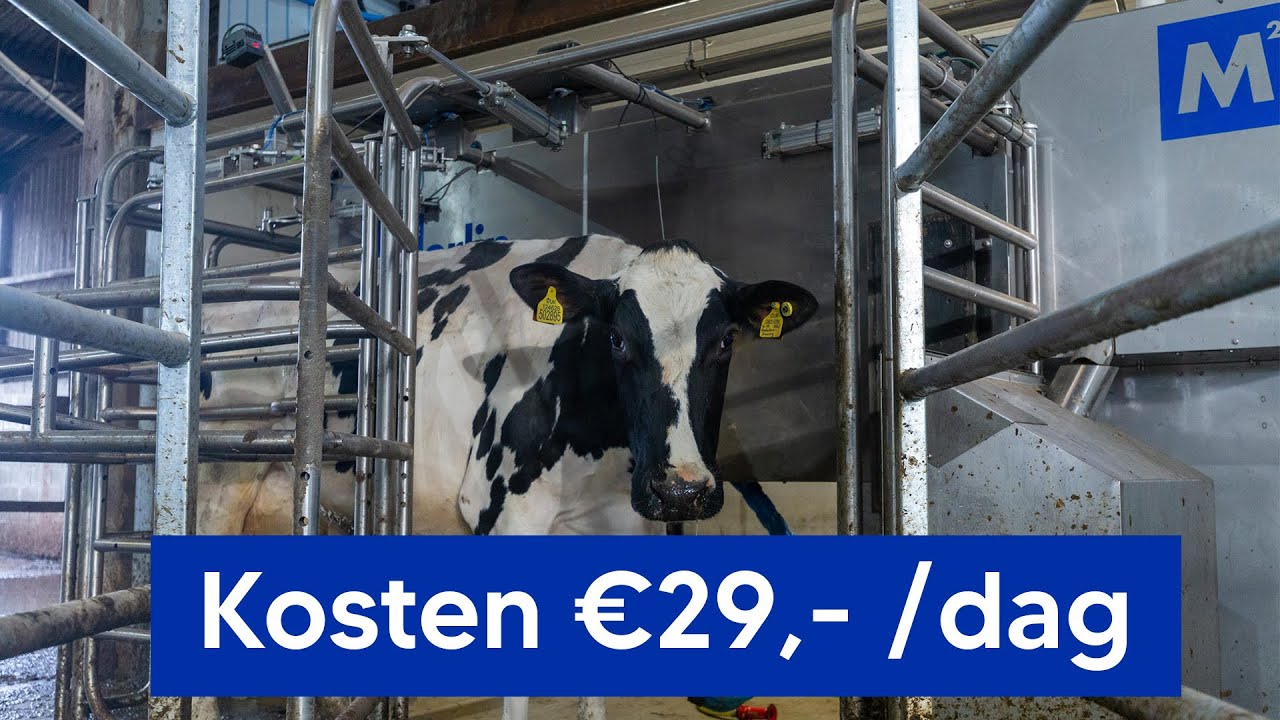 Kosten melkrobot 2de jaar in gebruik Merlin M2 Fullwood JOZ