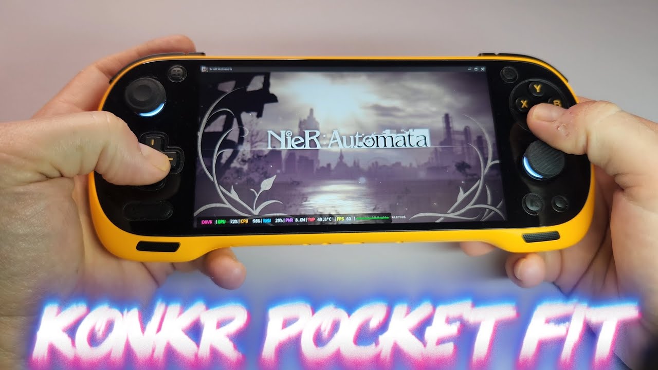 NieR Automata - 60fps - Konkr Pocket Fit - gamehub emulation
