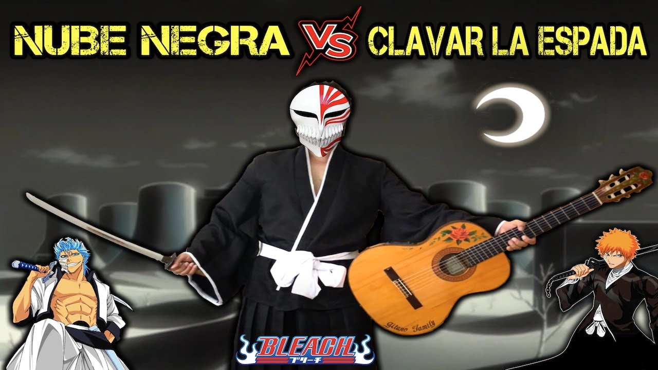 『Nube Negra VS Clavar La Espada』(Bleach) meet guitarist SHINIGAMI【BANKAI flamenco guitar cover】