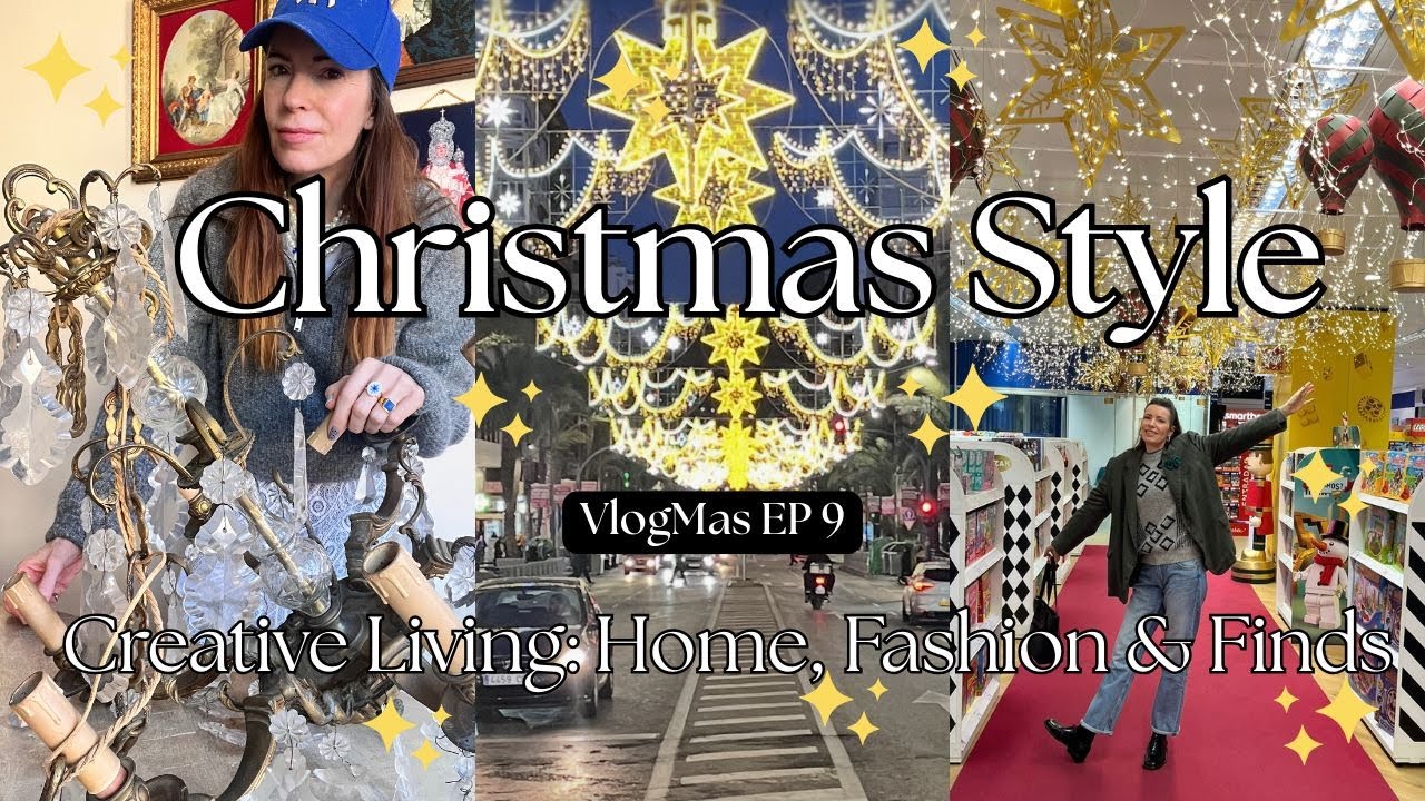 VLOGMAS 2025 DAY 9 | Antique Chandelier Breakdown, Winter Outfits & DIY Keychains