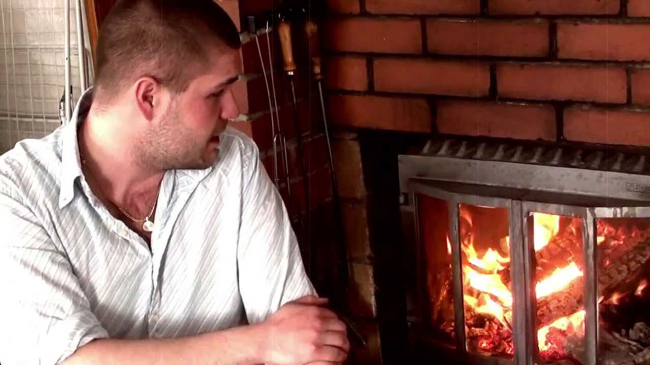 Чугунный Шведский Камин Keddy SK210 - мощная каминная топка!