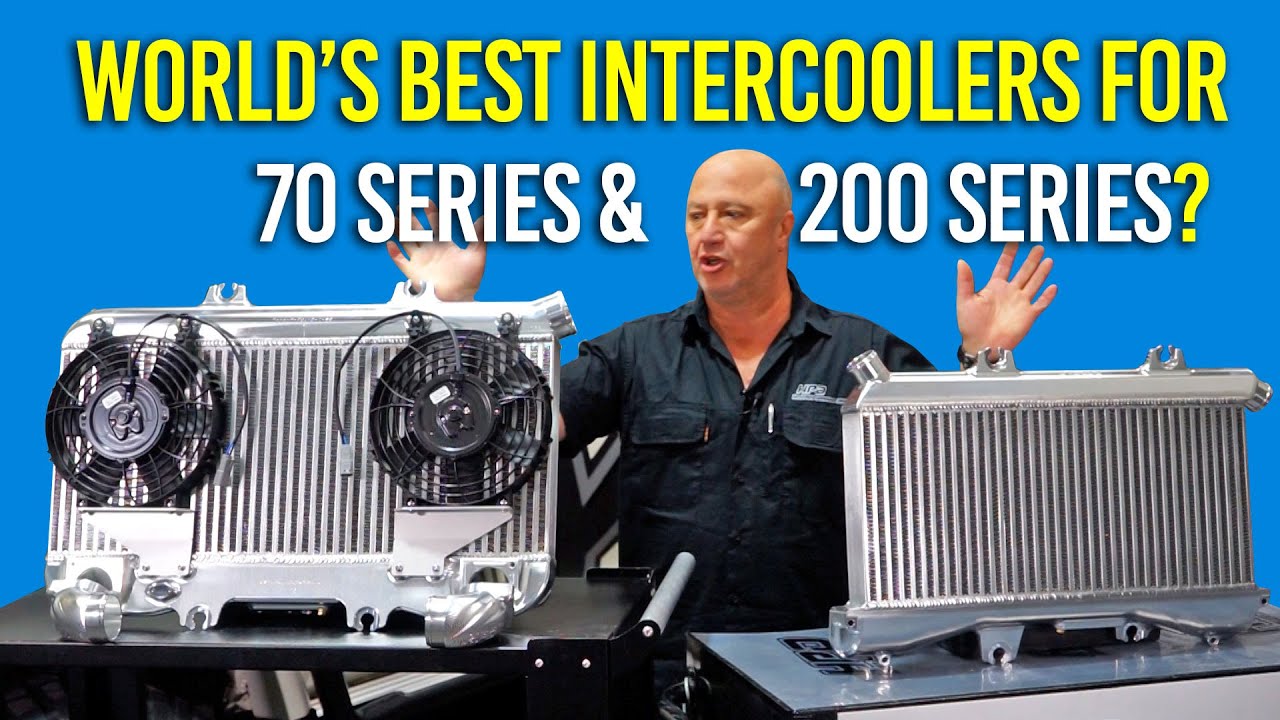 HPD Aussie made Intercoolers for 1VD powered Landcruisers