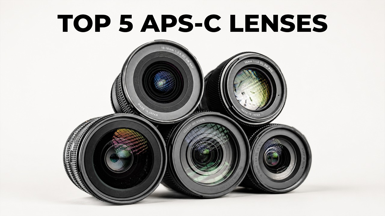 Топ-5 объективов для Sony APS-C: версия 2026 года