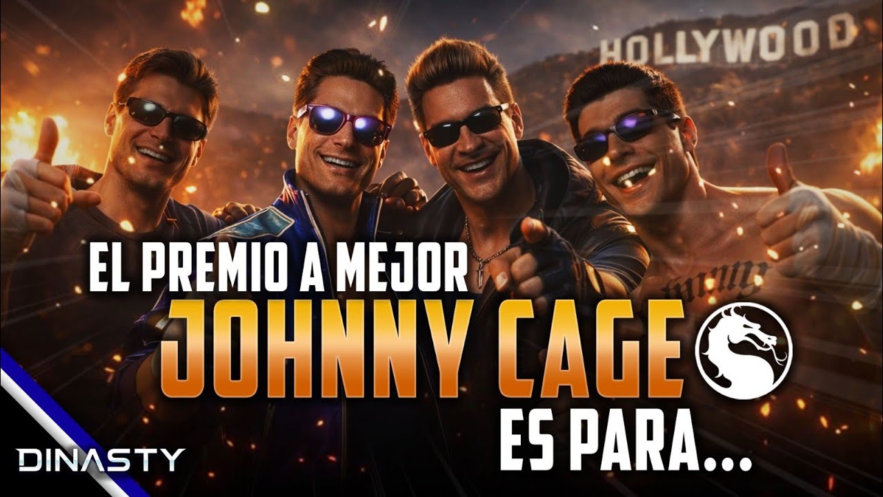 JOHNNY CAGE Y SU ENCARNACIÓN MAS PODEROSA EN MORTAL KOMBAT!🐲💪😎