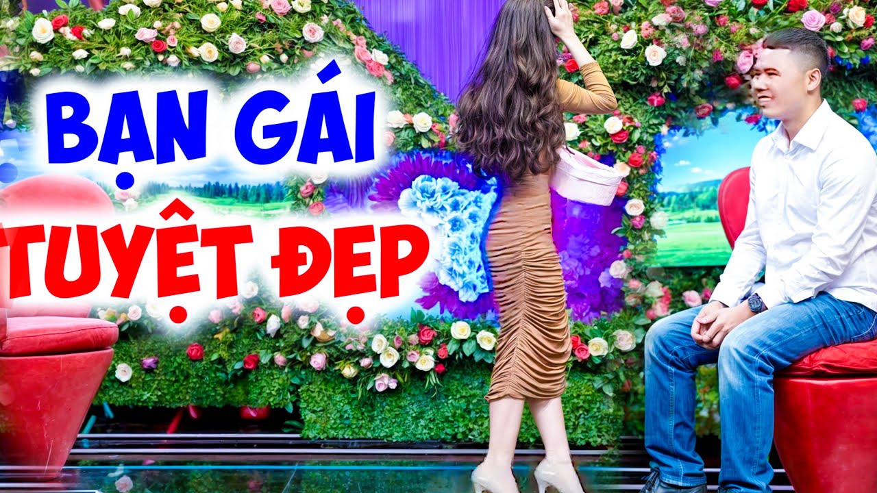 Bạn gái SIÊU MẪU khuôn mặt búp bê bạn trai THỞ KO NỔI NỔI tuột hết ngôn ngữ TÁN ~ Hẹn Hò Quyền Linh