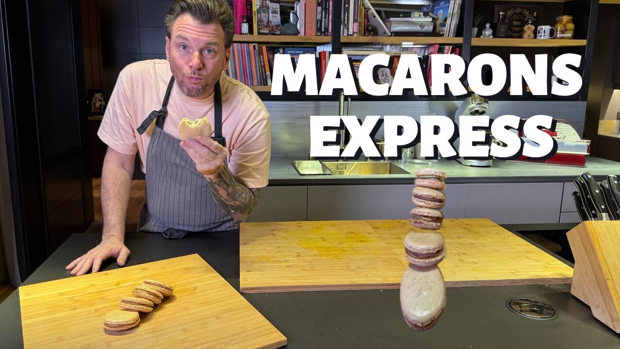 RECETTE DE NORBERT : FAIRE DES MACARONS GOÛT CAPPUCCINO !