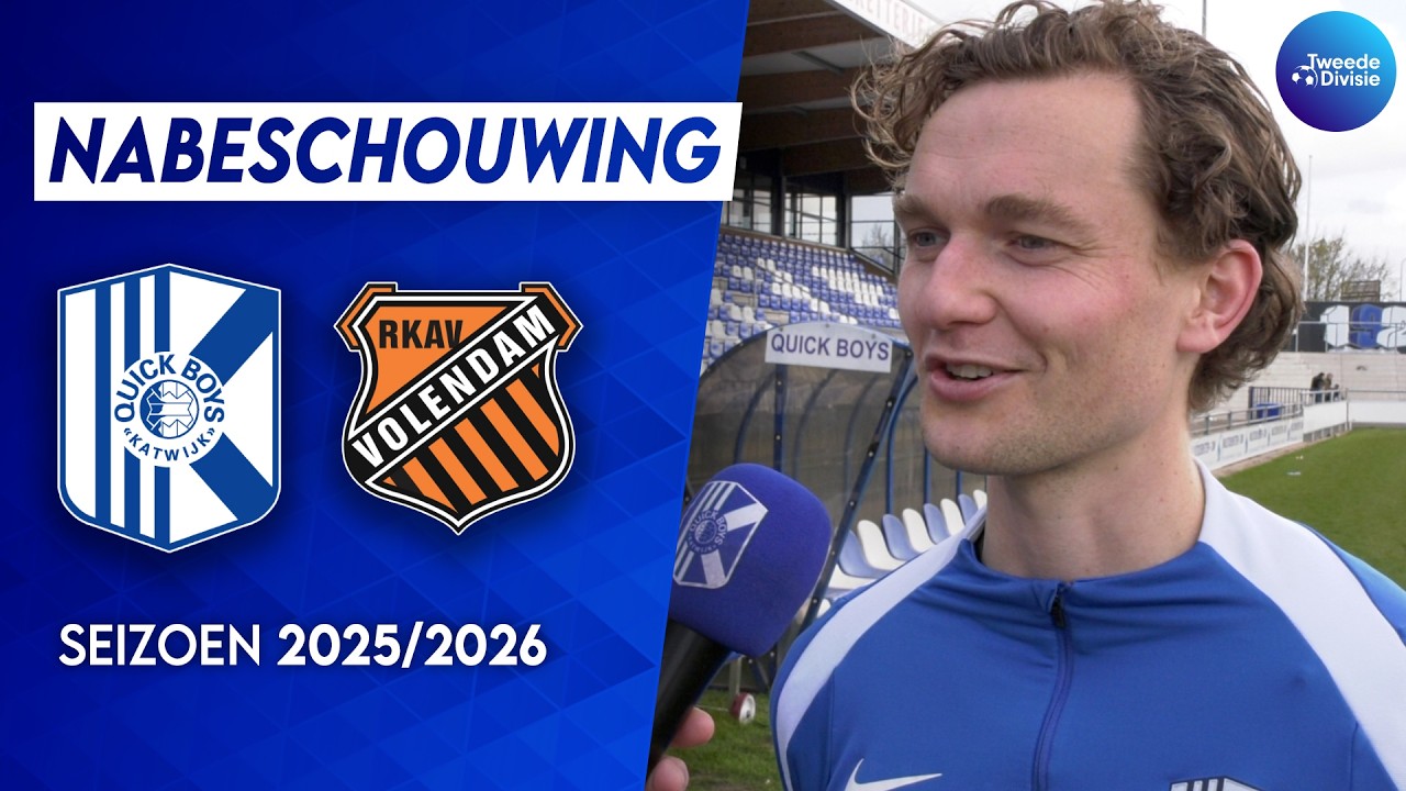 Nabeschouwing Quick Boys - RKAV Volendam | 𝗦𝗲𝗺 𝗞𝗿𝗼𝗼𝗻
