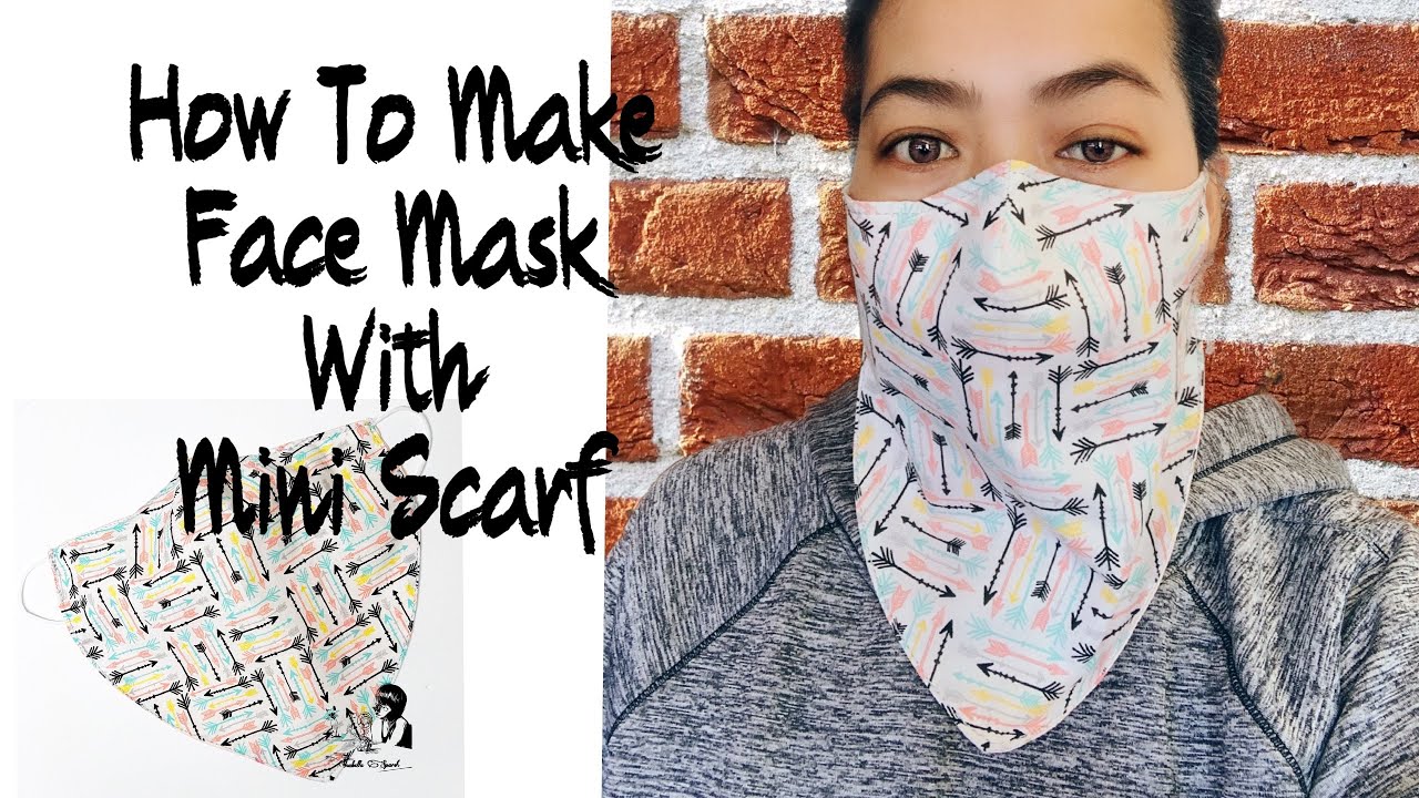 #57 - FREE PATTERN / A 7 MINUTE FACE MASK WITH MINI SCARF