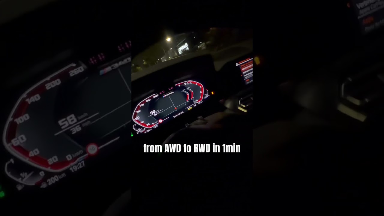 Xdelete BMW M340i - AWD ⛔️ RWD ✅