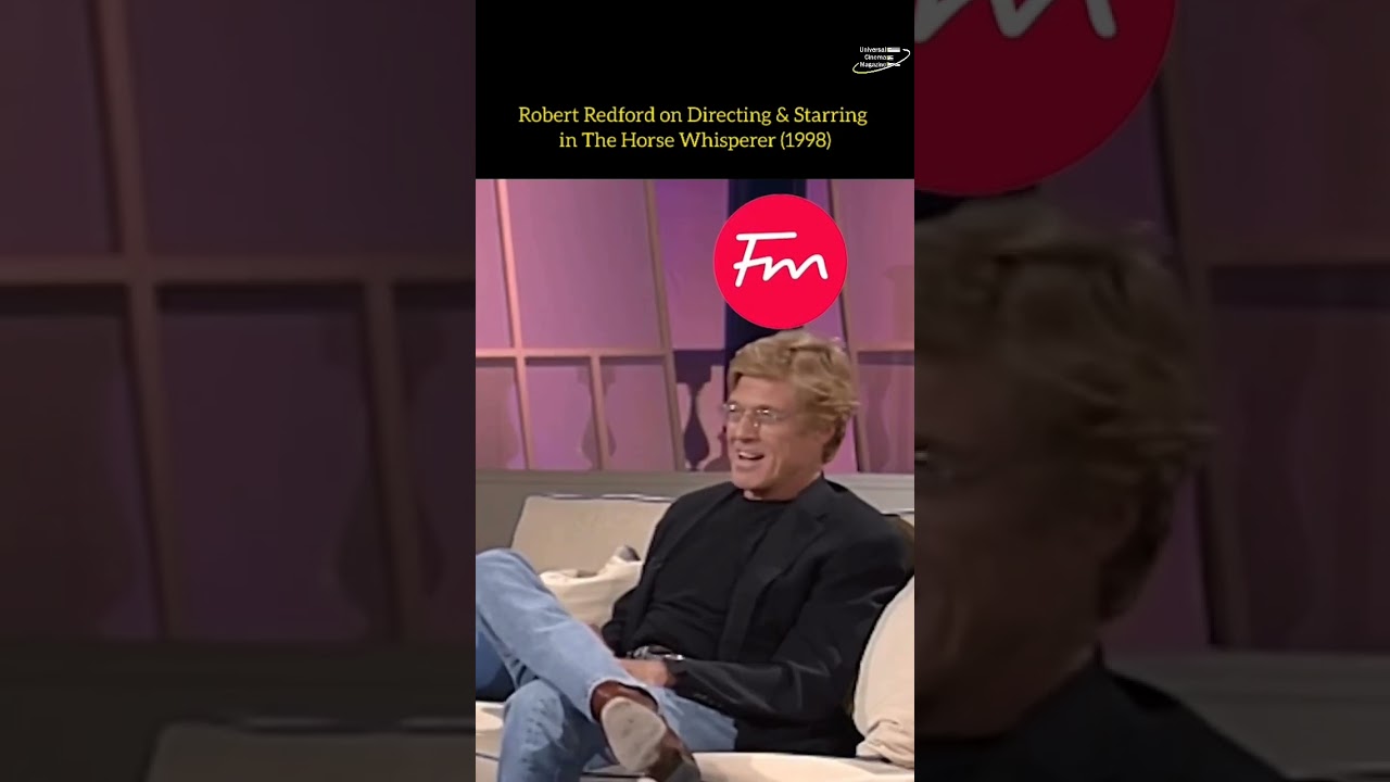 In this rare 1998 interview, Robert Redford opens up about the unique challenge