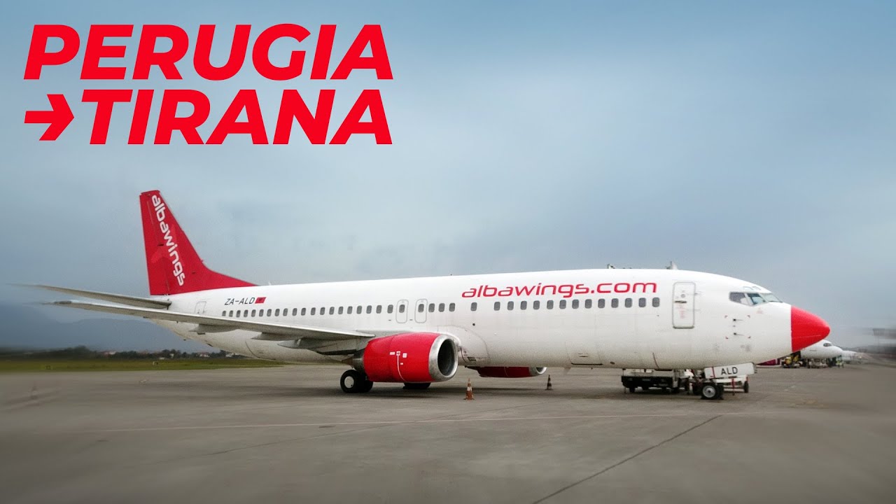 Flying on a 32 YEAR OLD Boeing 737-400 with Albanian Low-Cost Airline! ✈️