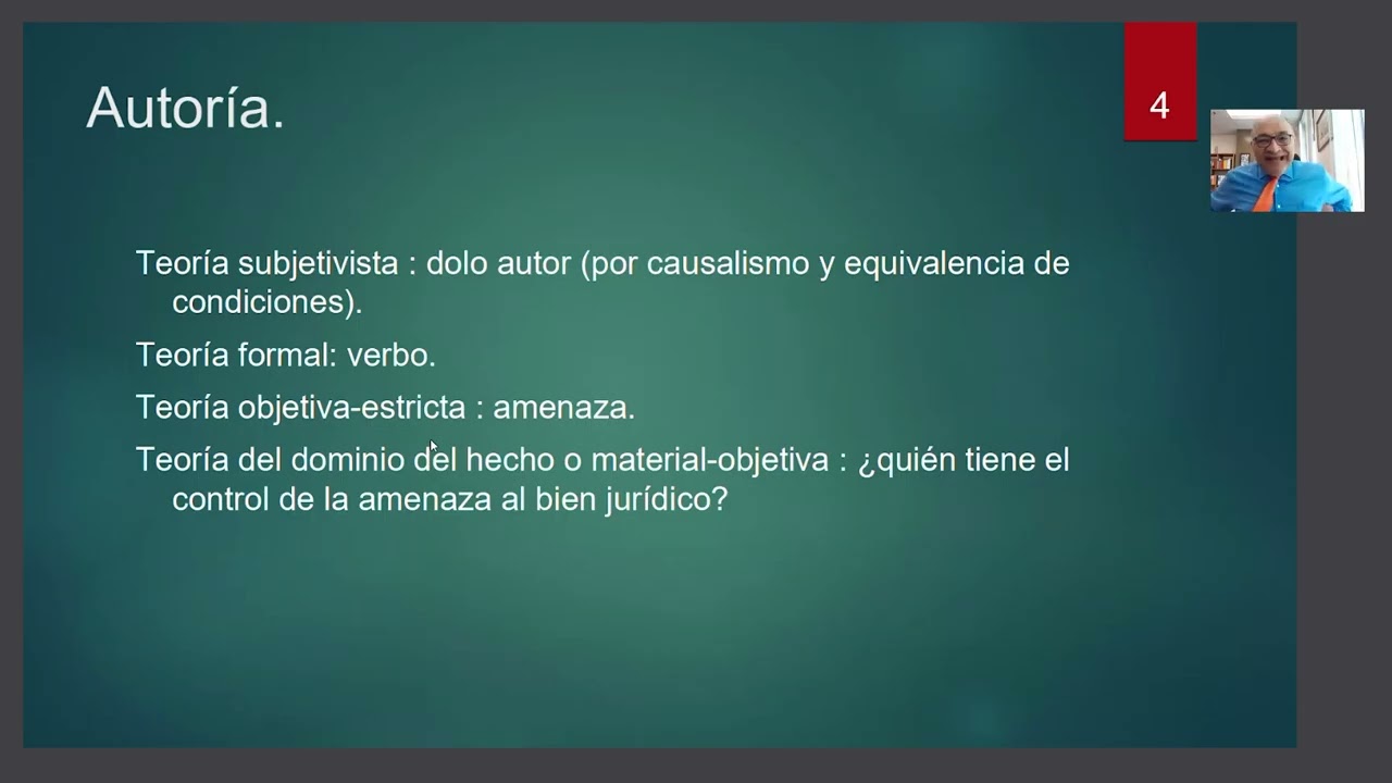 Autoría y participación en las organizaciones criminales