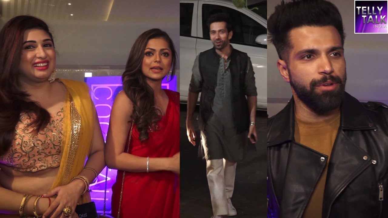 Drashti Dhami, Nakuul Mehta, Rithvik Dhanjani & others at Alekh Sangal's Sangeet
