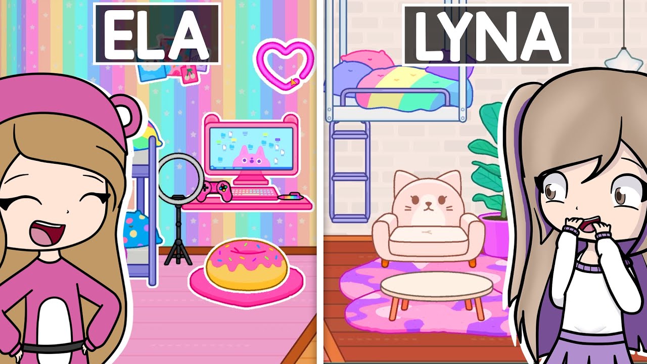 CASA DE LYNA VS ELA EN TOCA BOCA