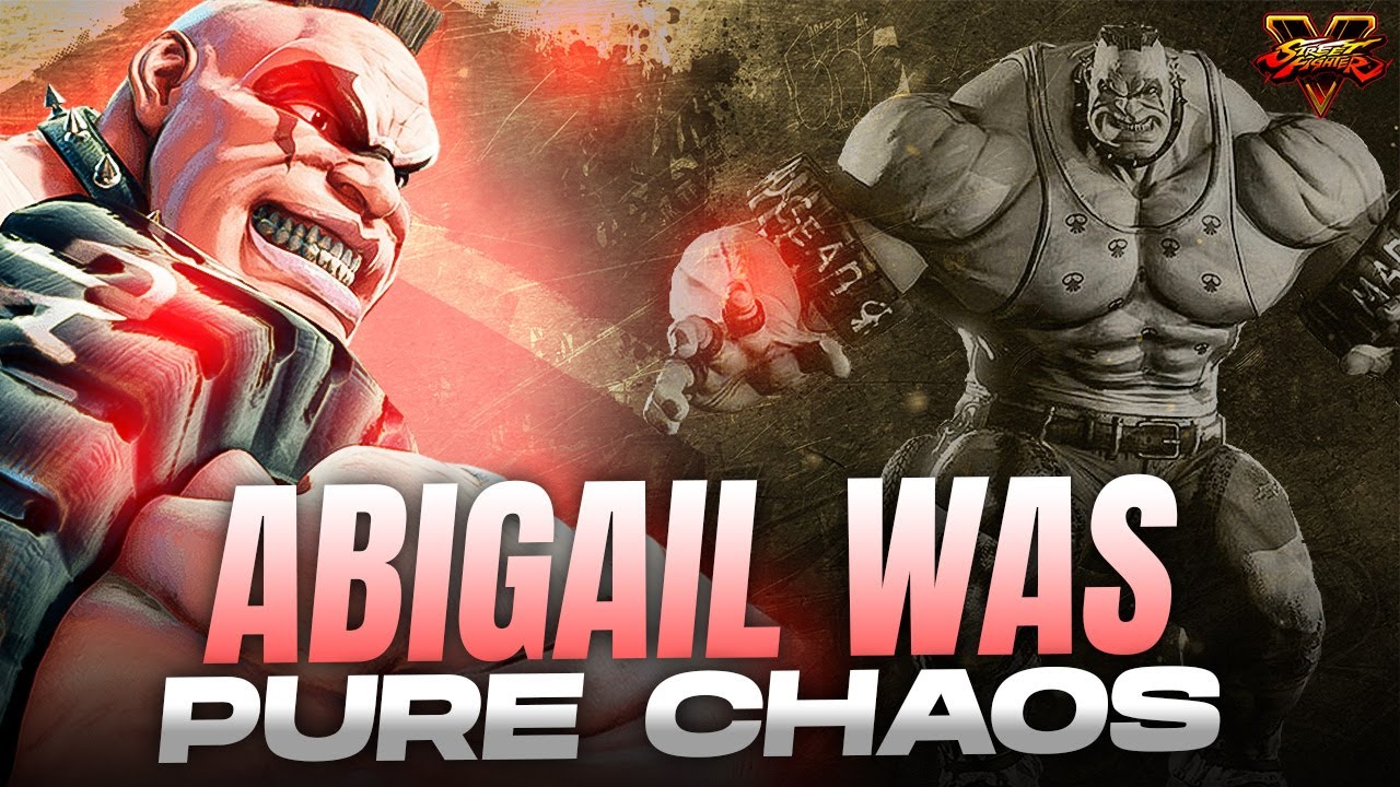 This Character Was PURE CHAOS Ft. Madgear ABIGAIL ▰ SFV Champion Edition ▰ Want To See Him In SF6?