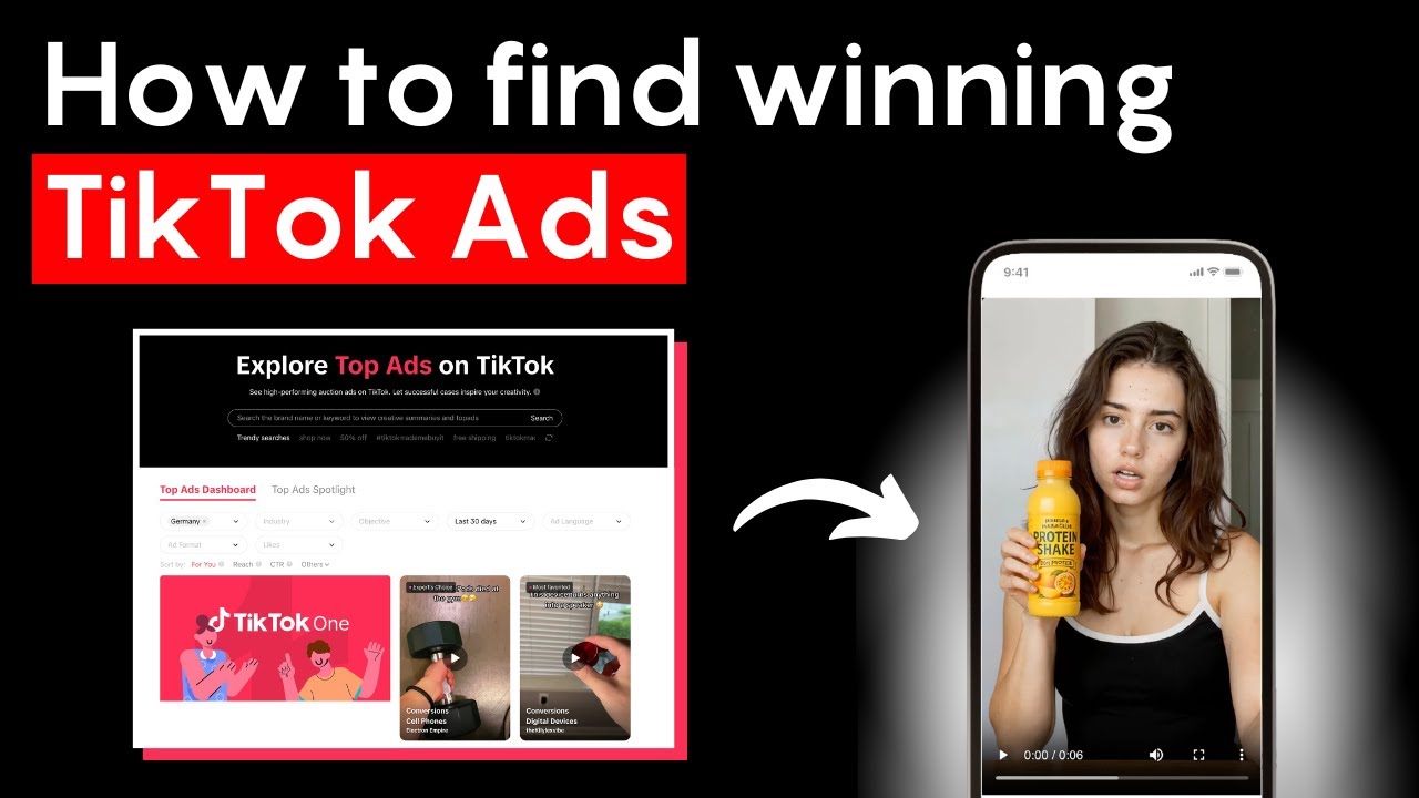 Учебное пособие по TikTok Creative Center (2026) – Как найти лучшие рекламные объявления в TikTok