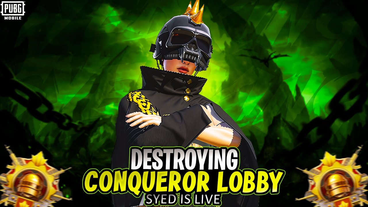 CONQUEROR DONE || RUSH GAME PLAY | Rank 330 | PUBG MOBILE || SYED IS LIVE