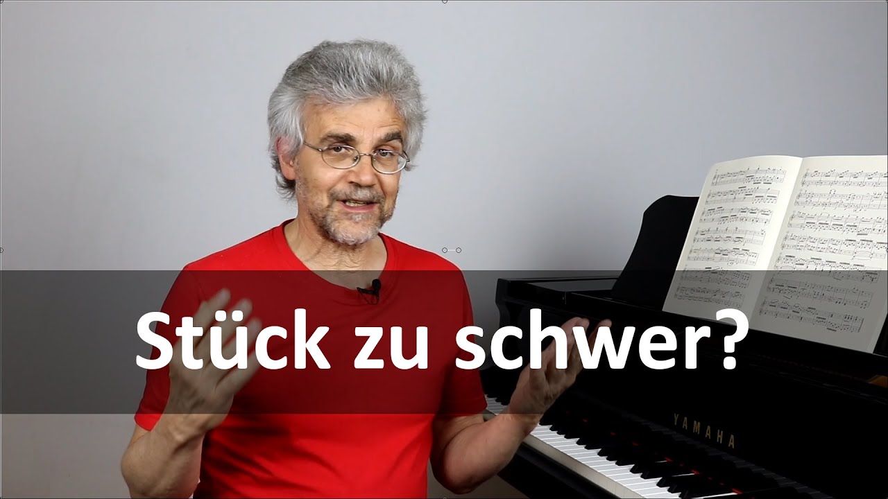 Ist dein Stück zu schwer?