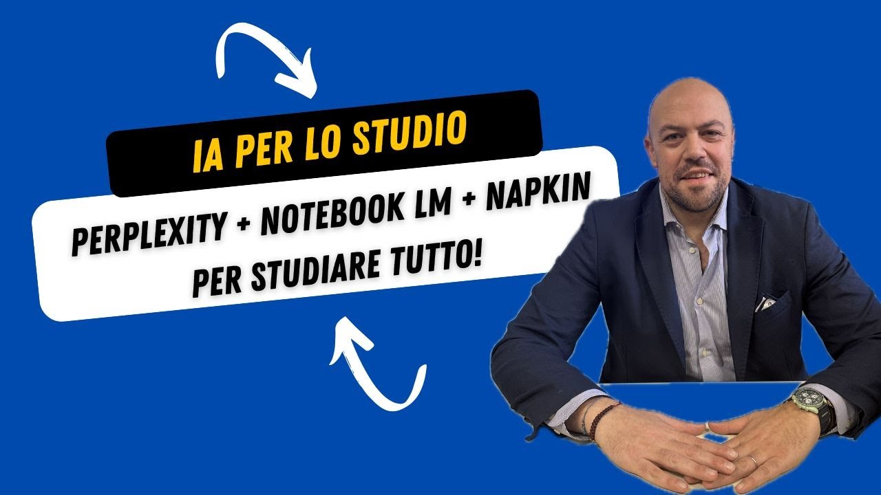 Studiare diritto con l'IA - Utilizzo di Perplexity, Notebook e Napkin