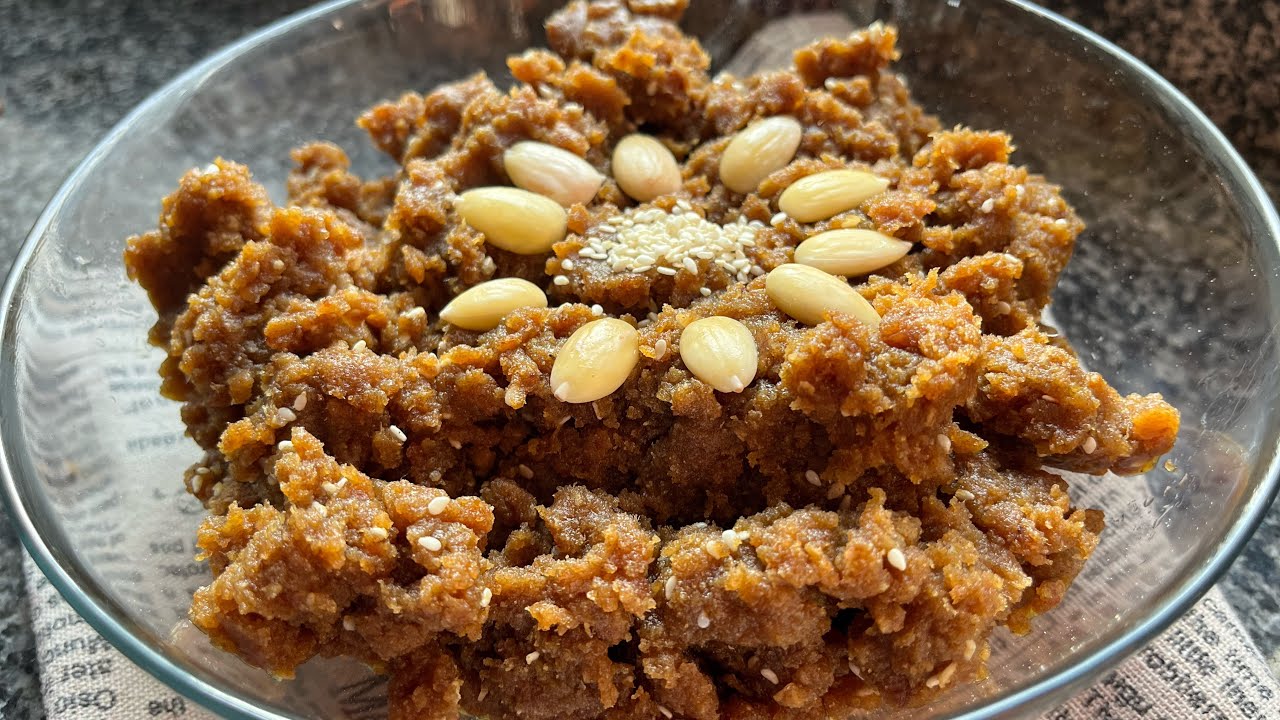 حيسة بالدخن اهل المدينة منورة ||حيسة التمر