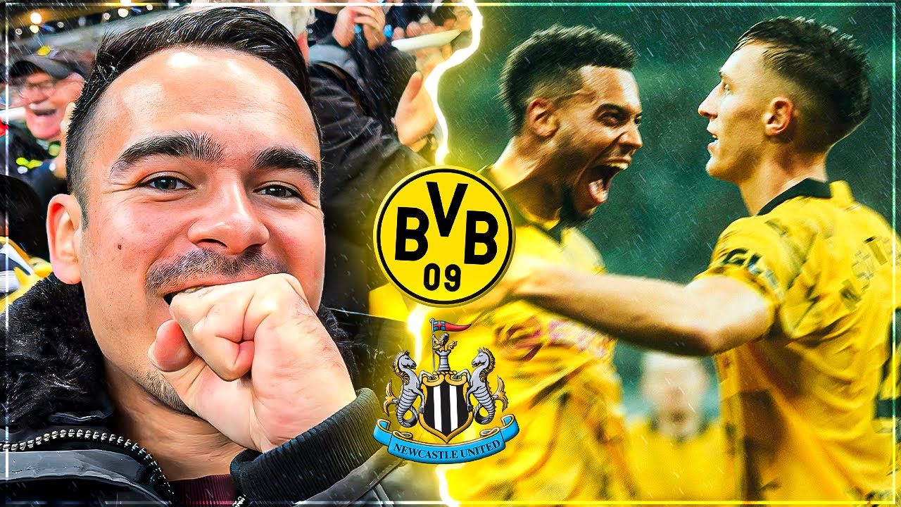 ABSOLUTER NERVENKITZEL !! 😱🔥 NEWCASTLE vs BVB XXL UCL Stadionvlog