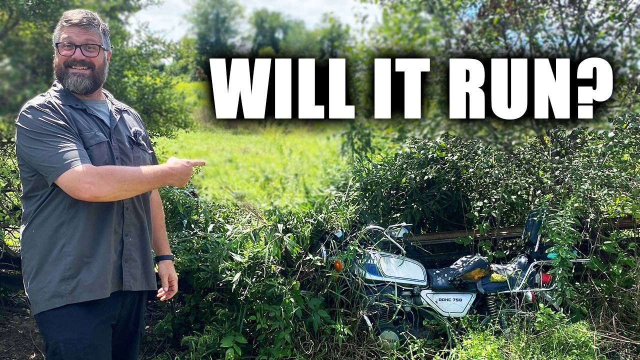 Can I Get This Motorcycle Running after Sitting 30 Years!