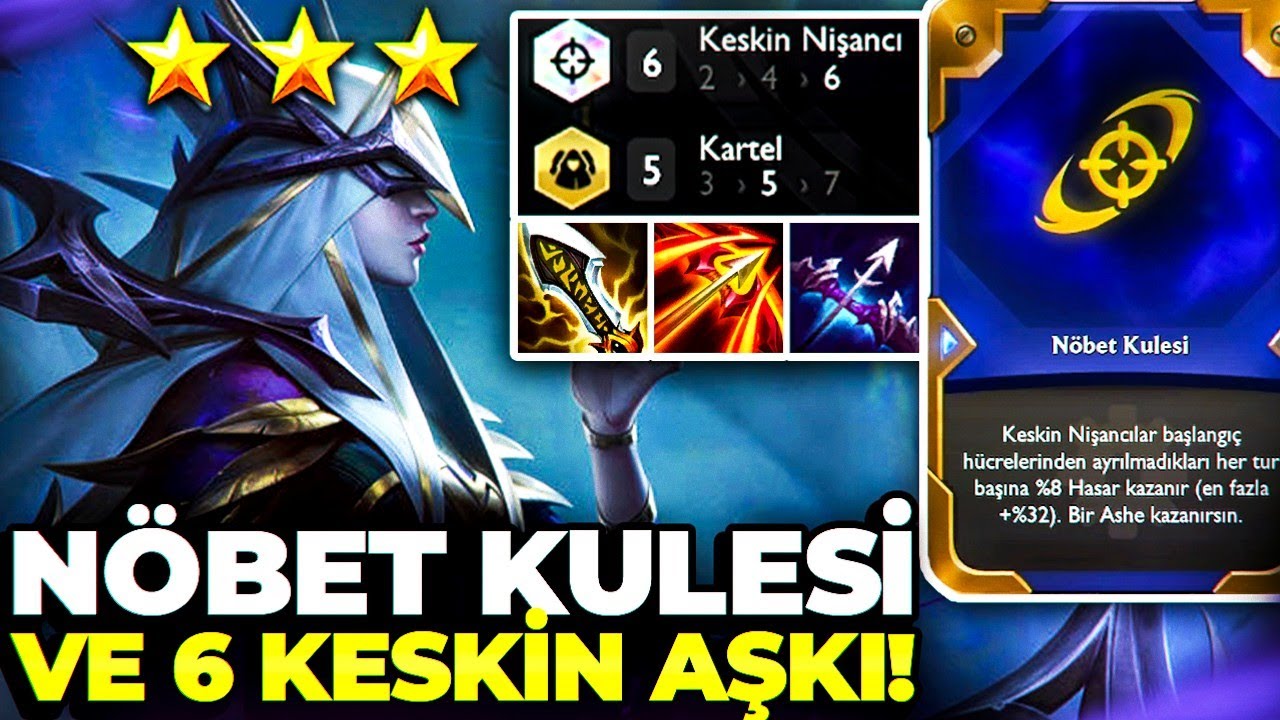 NÖBET KULESİ VE 6 KESKİN AŞKI! | HOLYTHOTH TFT
