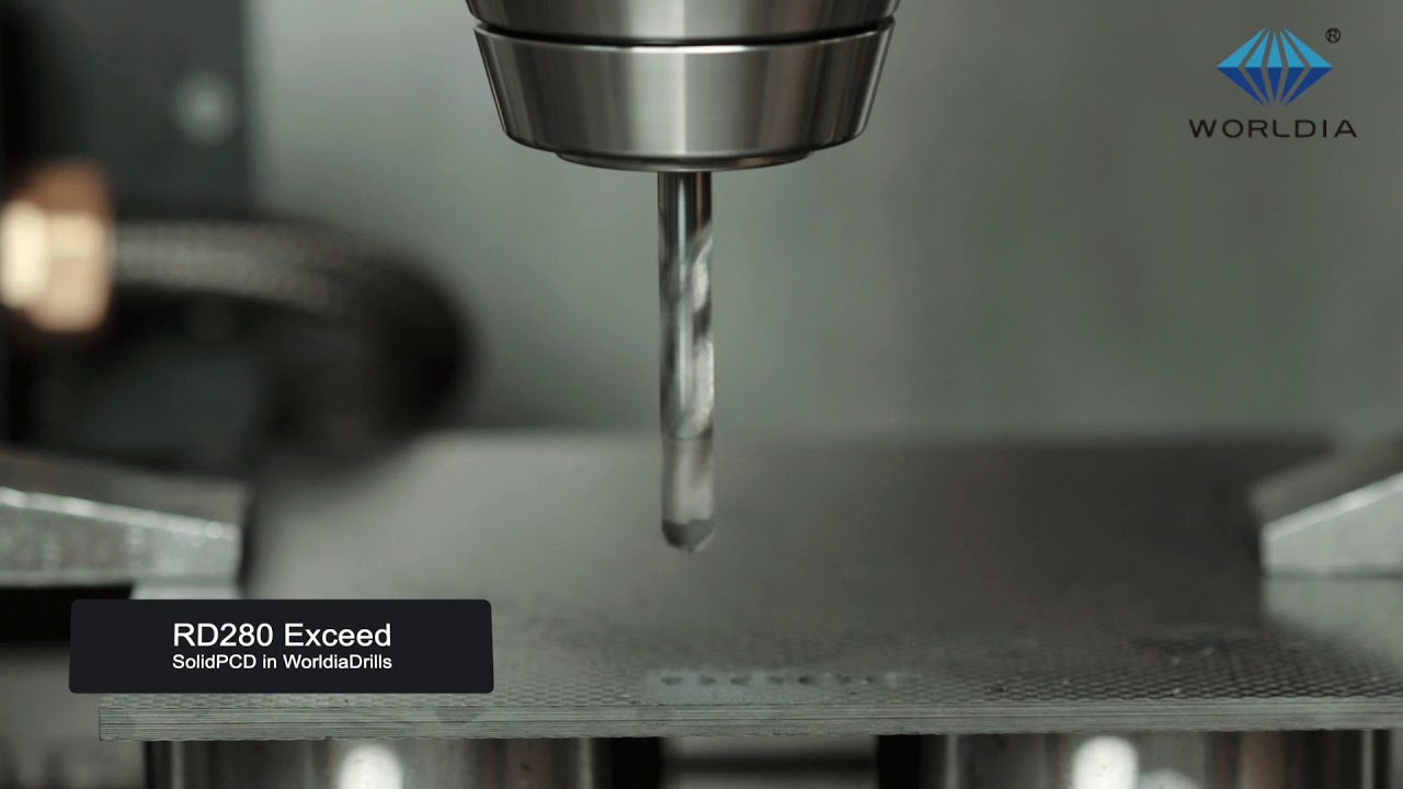 RD280 Exceed - SolidPCD in WORLDIA Drills