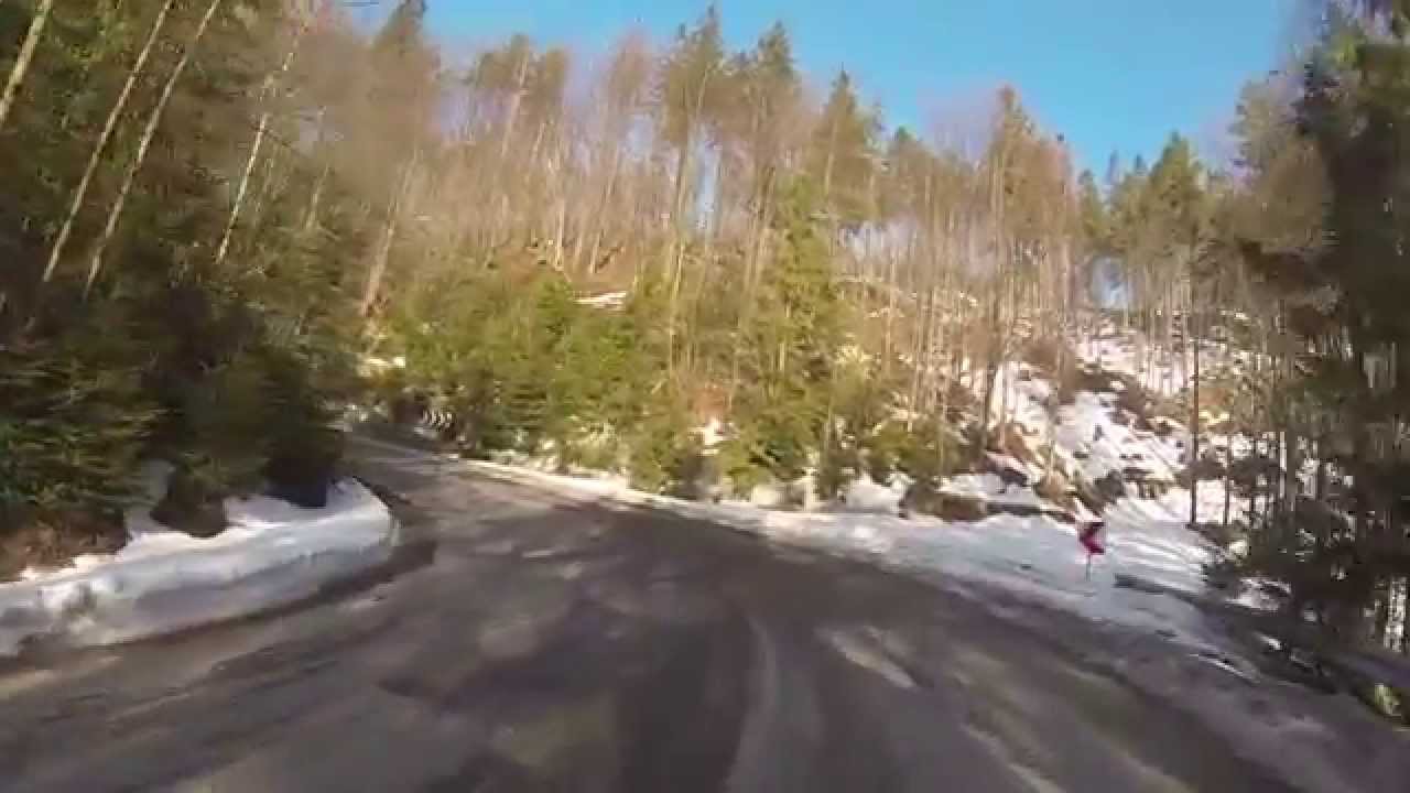 Polen März 2015 Motorrad Eisreise im März mit Wolf durch die Hohe Tatra und Slowakei