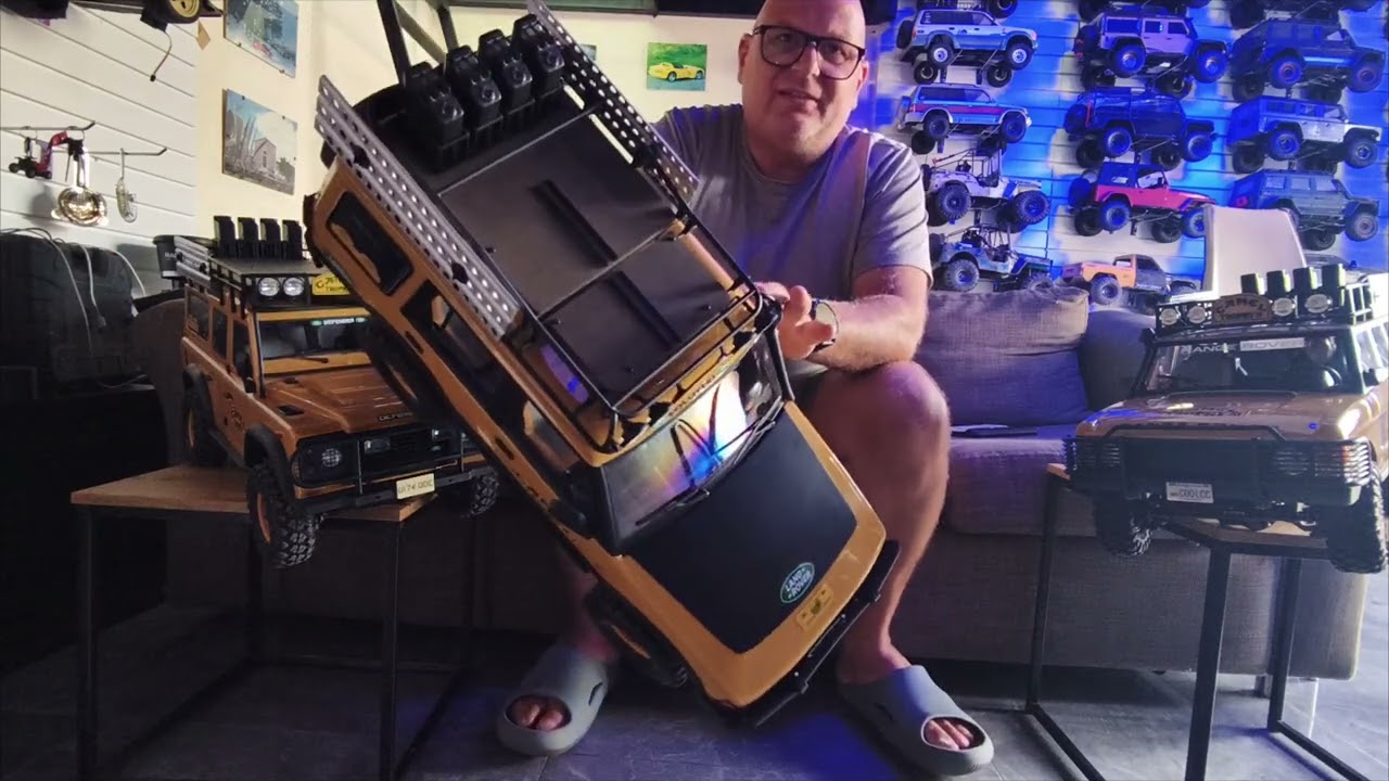  first impression of the Camel trophy discovery disco1  And the first unboxing on the world #fms 