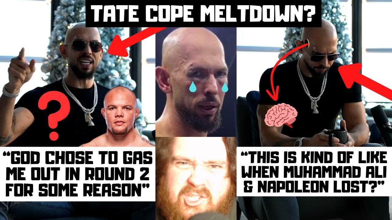 Эндрю Тейт впал в ступор! Обвиняет Бога в поражении от Демура? Сравнивает себя с Али? Бред!