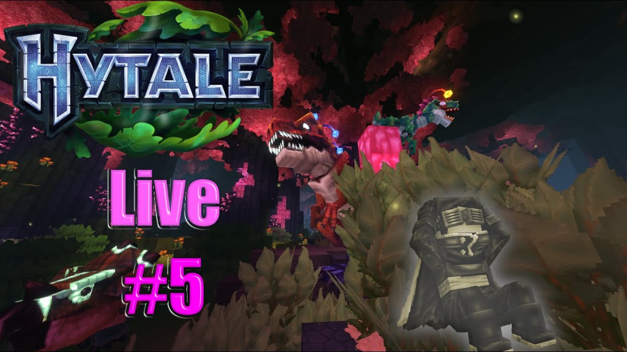 Hytale live #5 in search of dinosaurs