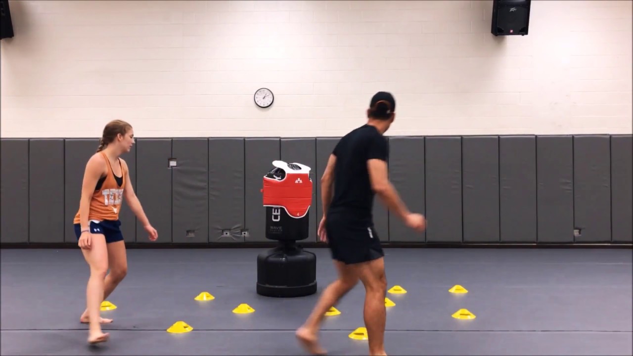 4 Taekwondo HeavyBag Footwork and Movement Drills