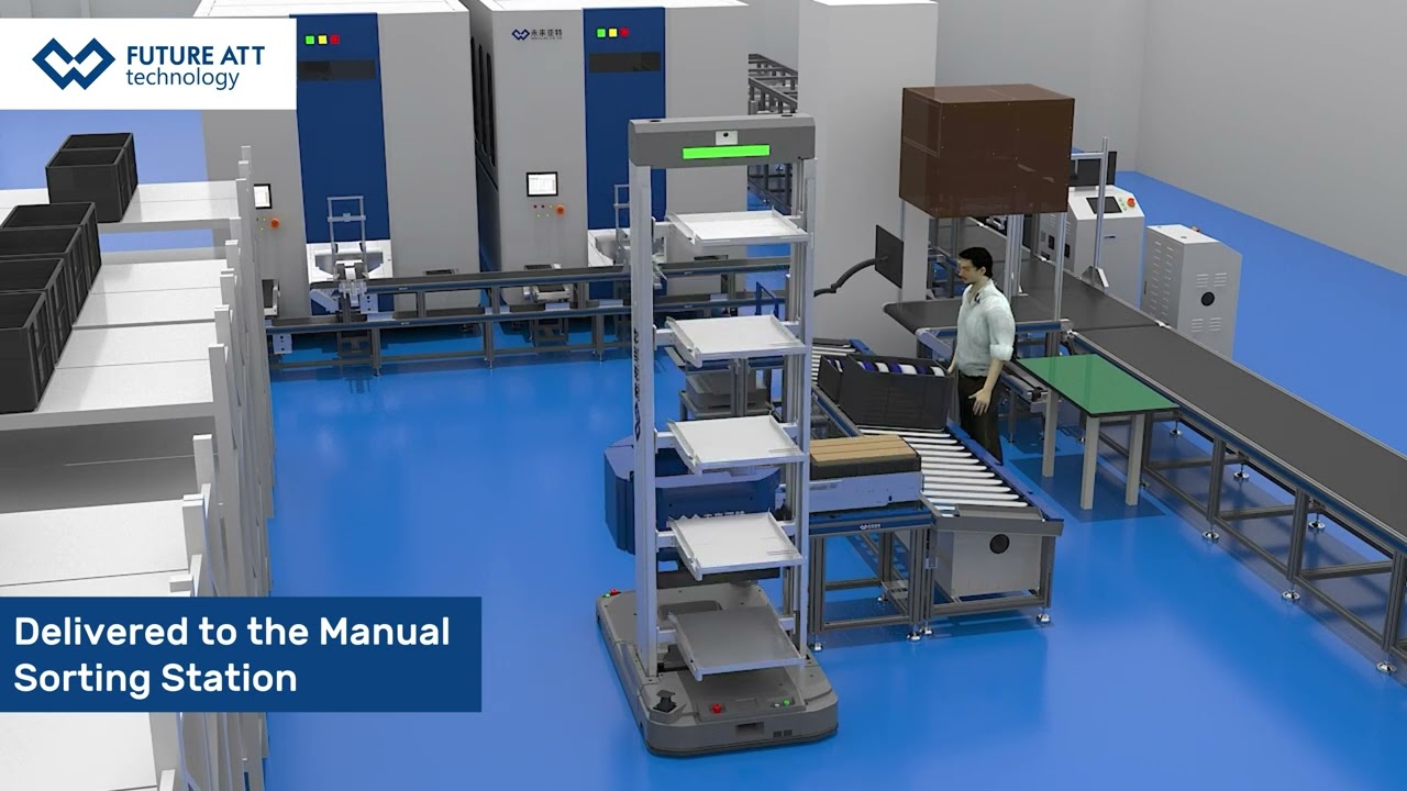 SMT SMART STORAGE SOLUTION | SMT Material Cross-Floor Management