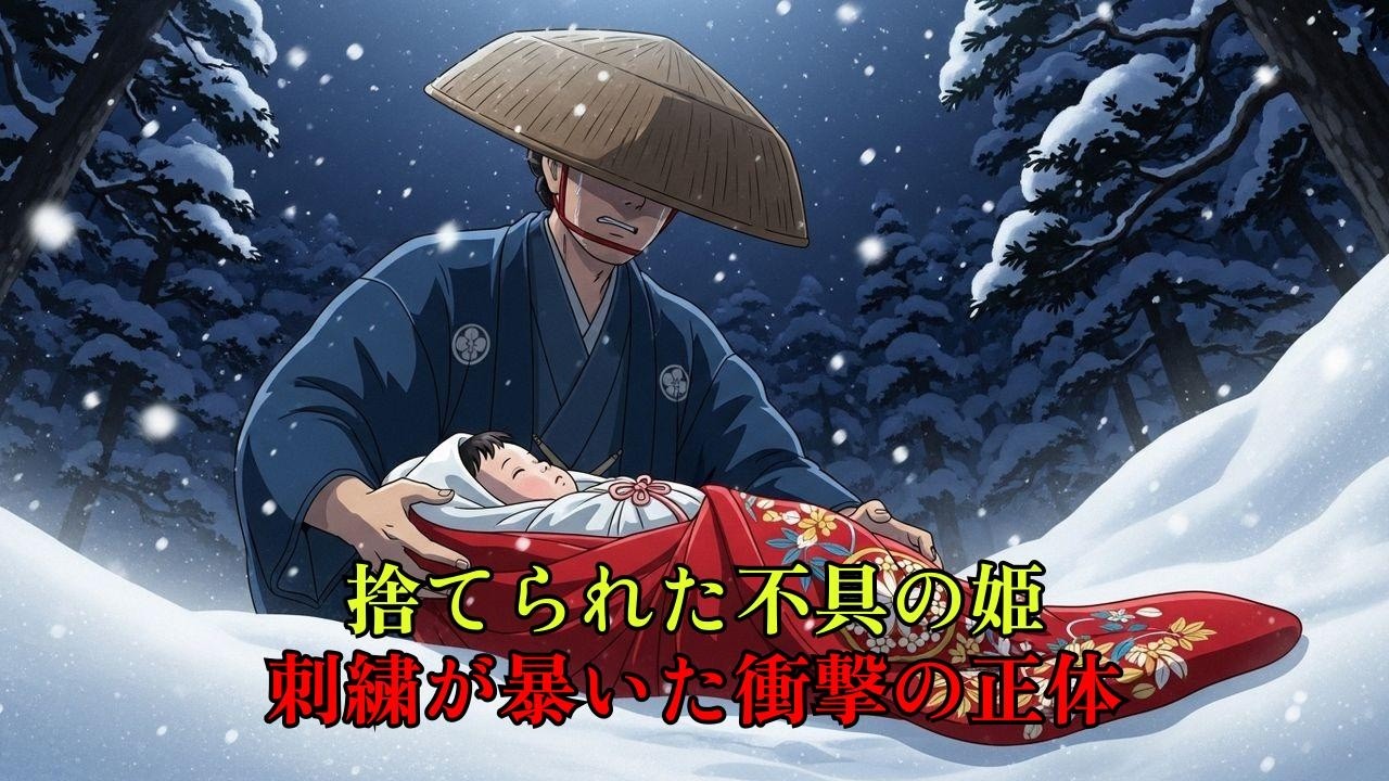 【江戸の衝撃】不具の姫が雪山に捨てられた…15年後、一筋の刺繍が暴いた残酷な真実