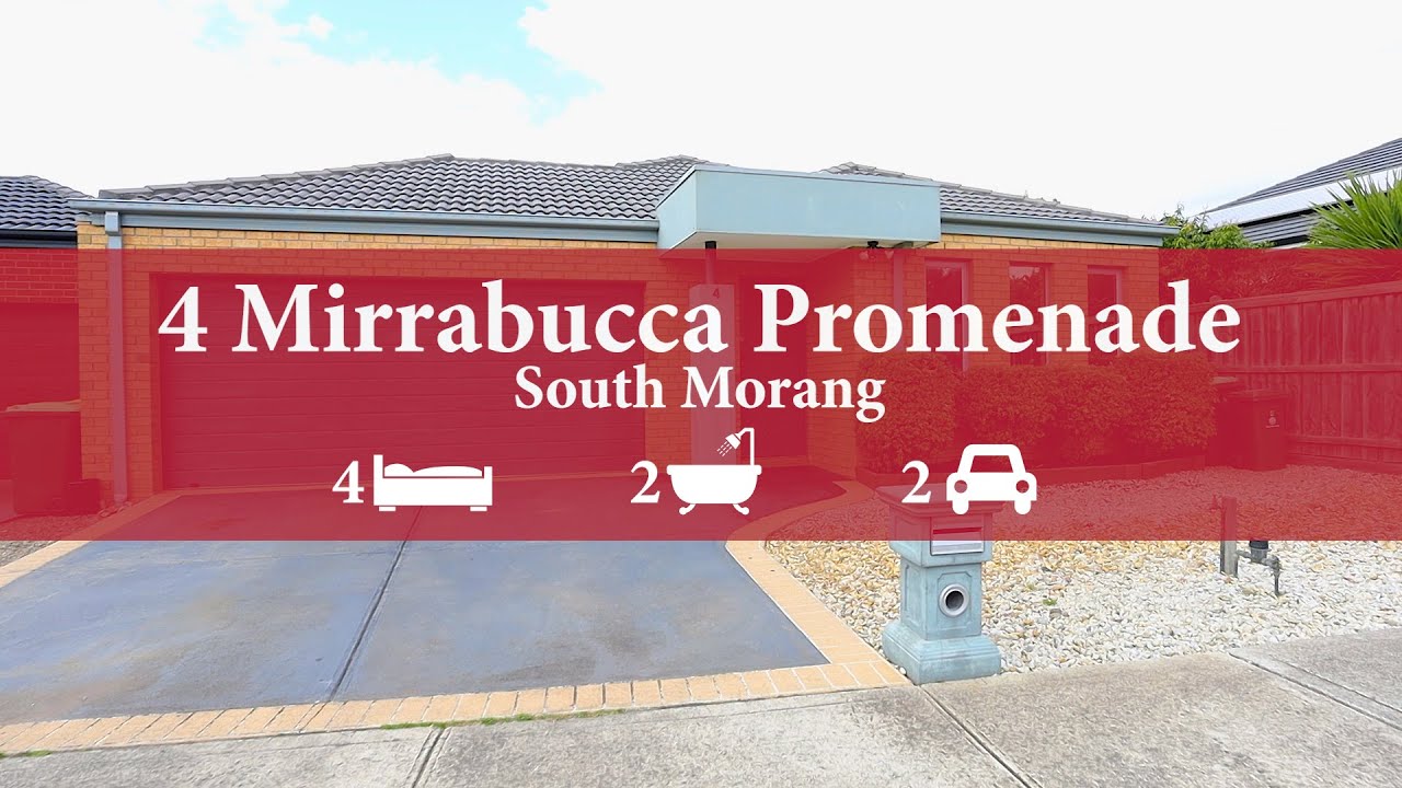 4 Mirrabucca Promenade, South Morang - Property Walk Thru Video - Millership & Co