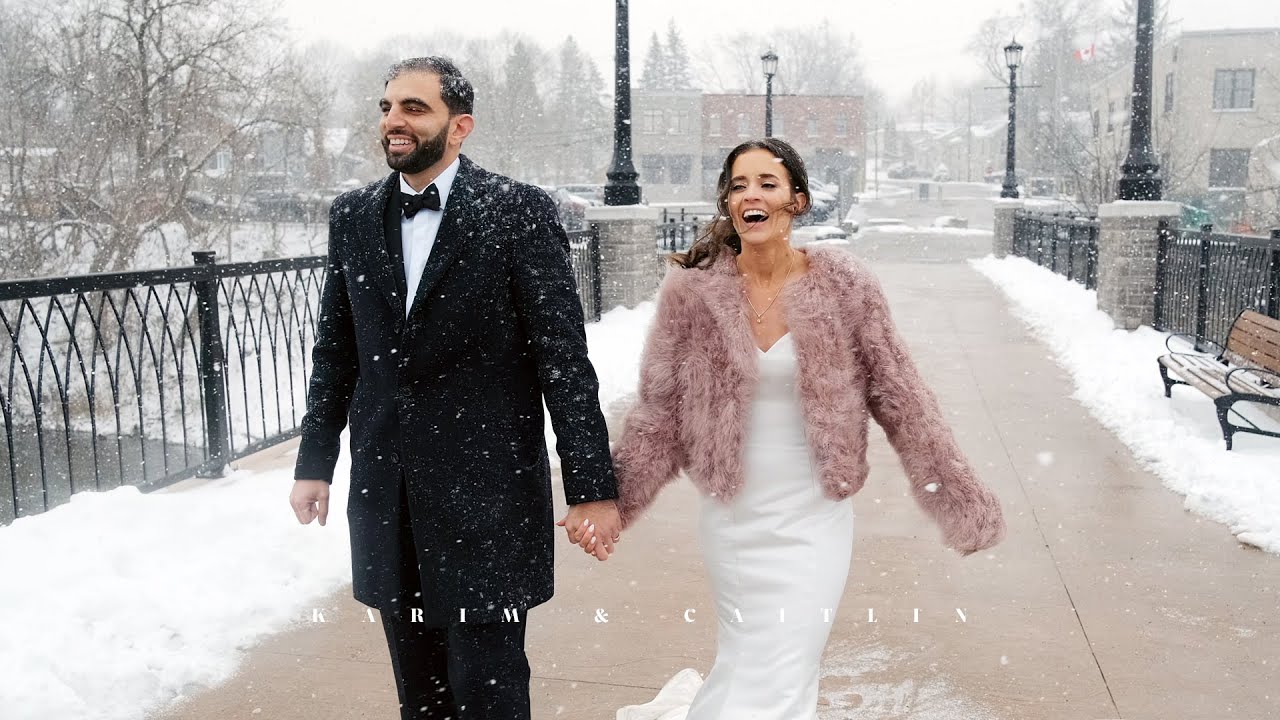 Magical Winter Wedding at Elora Mill Hotel and Spa | Caitlin & Karim