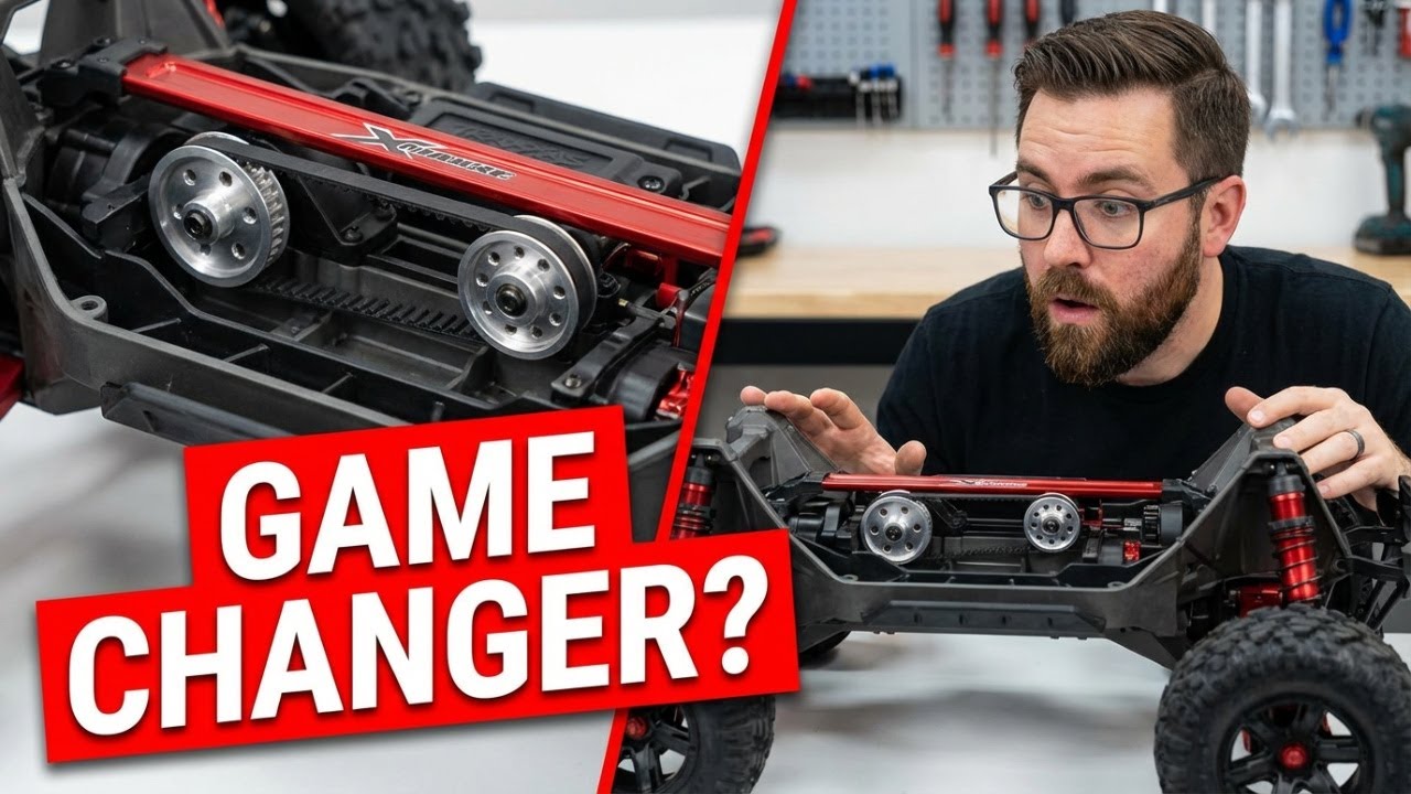 Ременная передача Traxxas Xmaxx — революционное решение или пустая трата денег?