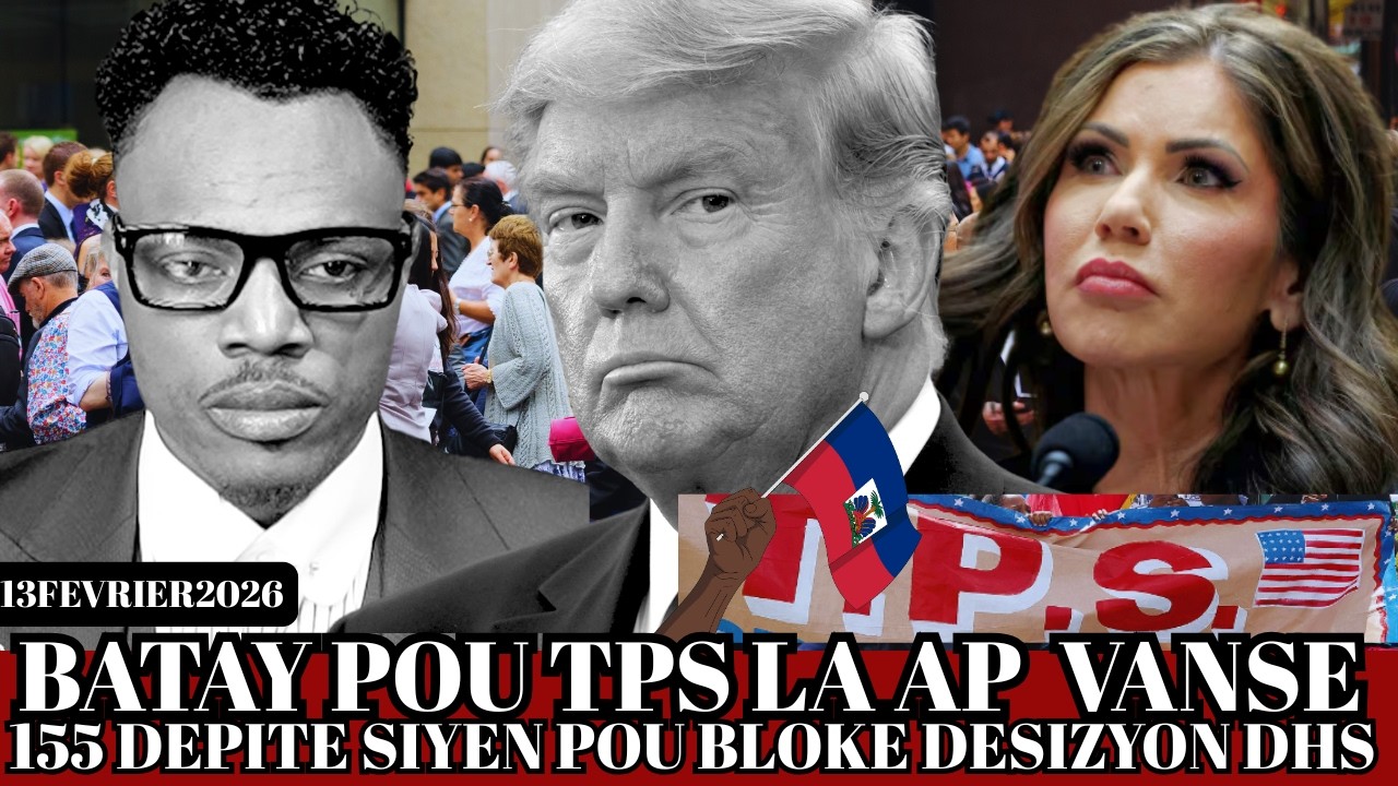 NOUVEL CHO :DOSYE TPS BONNE NOUVELLE,PETISYON AN AP MACHE,500MIL MOUN DISPARET AMERICA