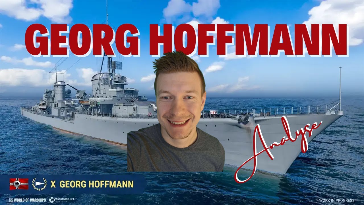 Georg Hoffmann - Traum der Deutschen Stahlzerstörer Stufe T10 Gameplay WorldofWarships Deutsch