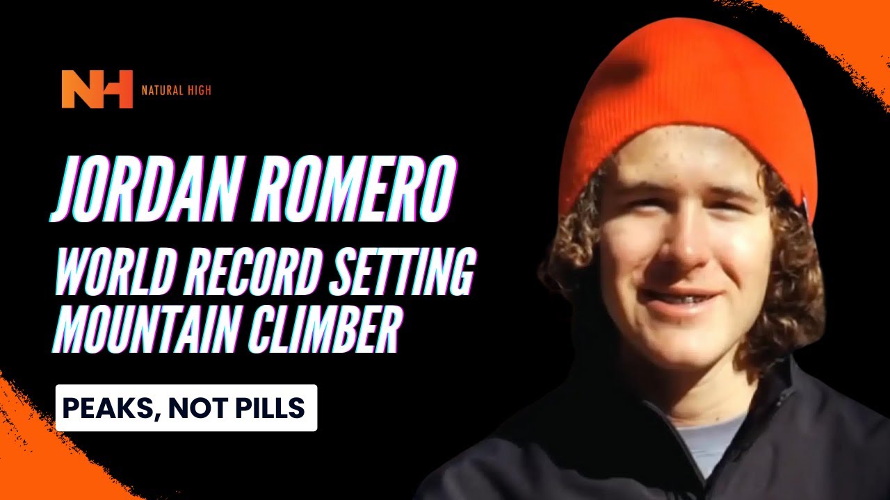 Jordan Romero, youngest to climb Mount Everest interviews with Natural High