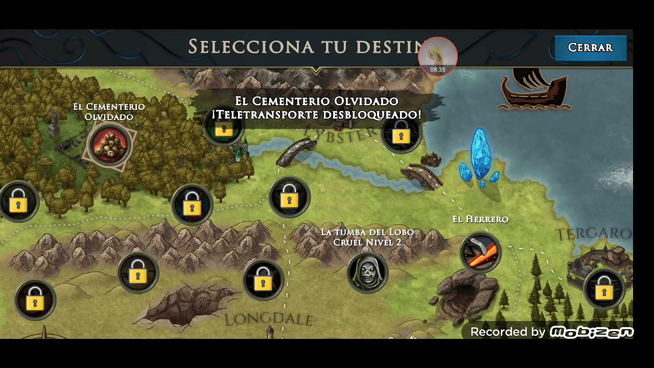 Moonshades tutorial La tumba del lobo cruel piso 2. La puerta de cráneo